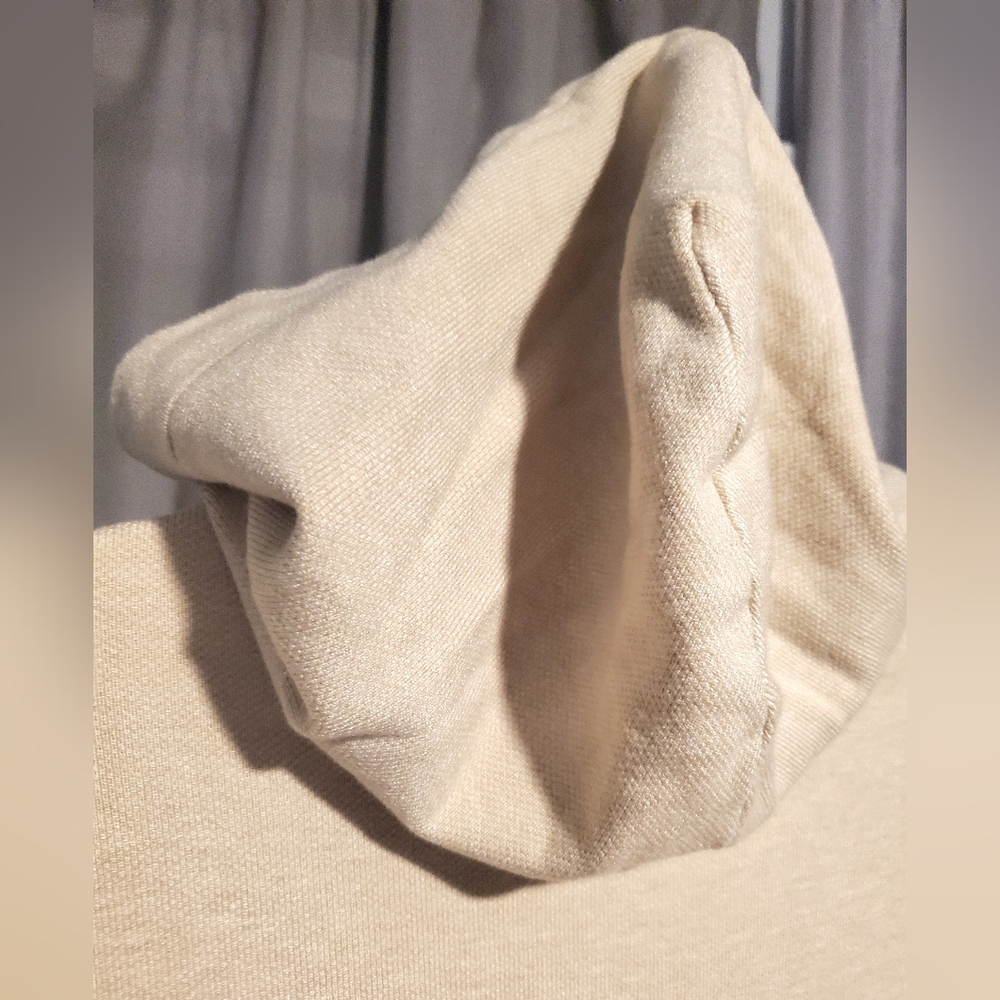 Korye Oatmeal Viscose Hoodie - Picture 8 of 11